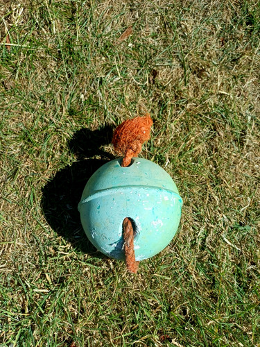 Old worn small - , bouy