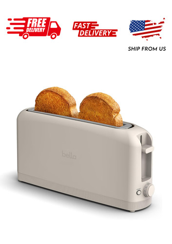 Bella slice slim toaster - slim,