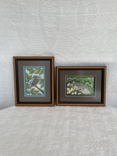2 Framed Animal Collage