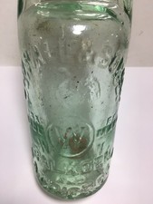 Nice BIRD Pictorial Old WALKDEN 10oz Codd Marble Bottle REINFORCED LIP