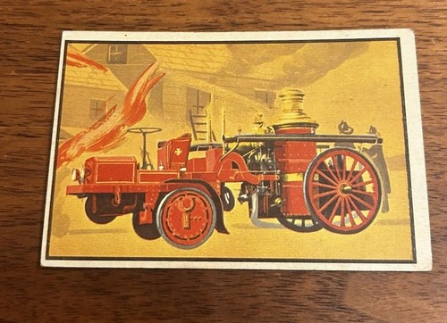 1953 bowman firefighter card - 1953,