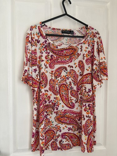 Nina leonard paisey print top - paisey,