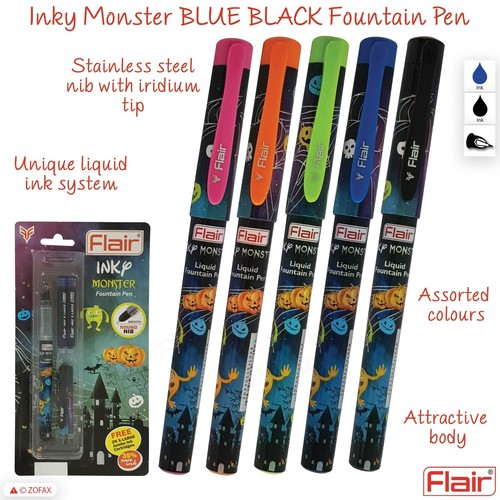 Flair inky monster black blue - inky,