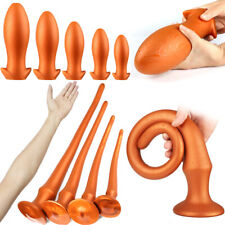 Large Butt Plug Dildo Huge Anal Prober Prostate Stimulator Sex Toys Men Women UK
