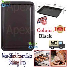 Black 32cm Non Stick Flat