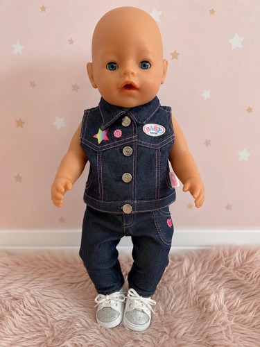 Baby born denim - baby, vest