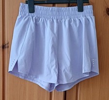 Ladies TU Lilac Running Shorts Size 10