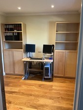2 IKEA Billy/ Oxberg Bookcases