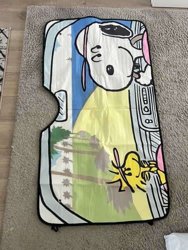 Snoopy car sunshade 130x70