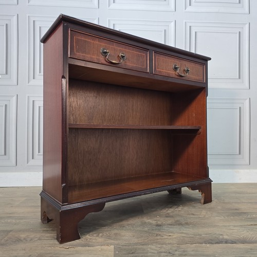 Vintage dwarf bookcase - vintage,