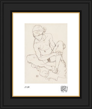 Egon Schiele,  Lithograph