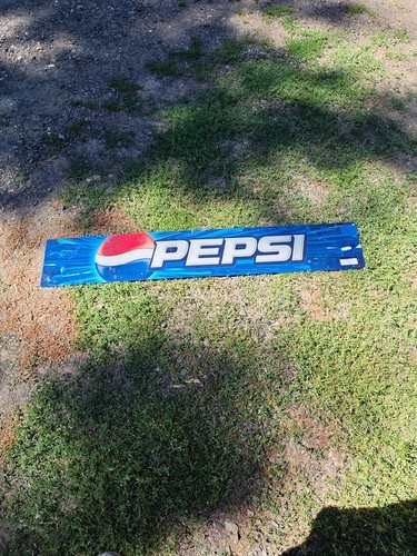 Pepsi cooler signage - pepsi,