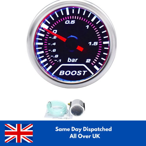 Car turbo boost gauge - turbo, -1~2bar