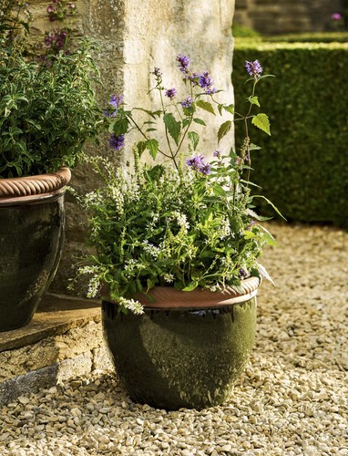 Garden pot large - large, terracotta