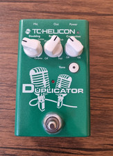 TC Helicon Duplicator Vocal Preamp, Octaver, Reverb, Pitch Corrector Pedal