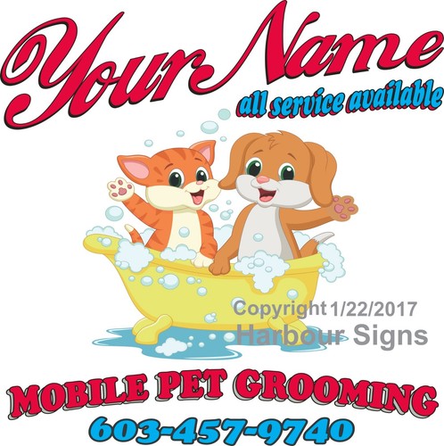 Custom pet mobile grooming - custom,