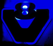 V8 Blue Led Light Truck
