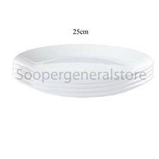4 x White dinner Plates Bowls Side Sandwich Dessert Cereal Crockery