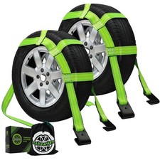 Tow Dolly Straps, 2 Pack Tow
