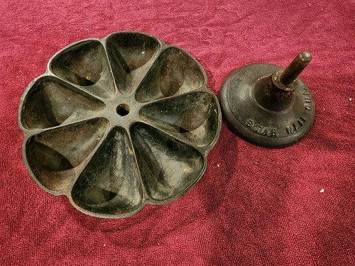 Antique cast iron rotating - antique,