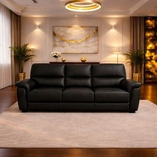 Modern Leather Sofa Couch –
