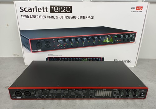 Focusrite scarlet 18i20 - scarlet,
