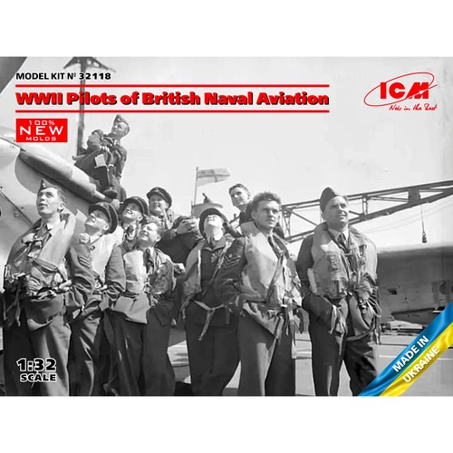 Icm 32118 wwii pilots - 32118, of