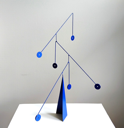 Blue six disc - disc, stabile