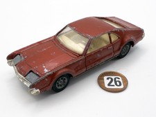 VINTAGE CORGI TOYS 276 OLDSMOBILE TORONADO CAR METALLIC BROWN GOLDEN JACKS 1968