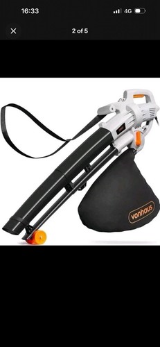 Vonhaus leaf blower with - vonhaus,