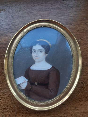 Portrait miniature painting - miniature, of