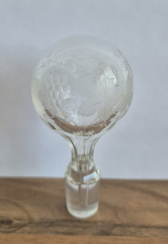 Antique etched hollow - etched,