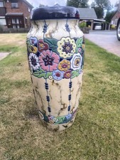 Amphora Art Deco Pottery Vase