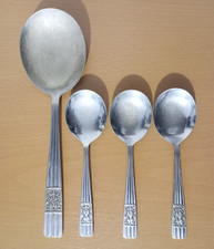 Vintage fruit spoons - vintage,