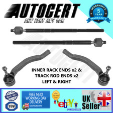 RENAULT GRAND SCENIC 2004> FRONT LEFT AND RIGHT TRACK ROD ENDS & INNER RACK ENDS