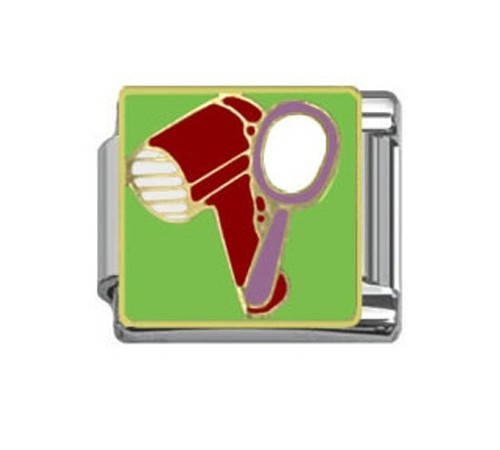 9mm italian charm e19 hair - italian,