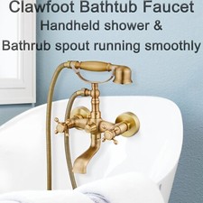 Antique Brass Clawfoot Tub