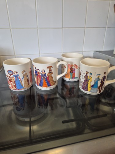 Poole pottery vintage mugs - poole,