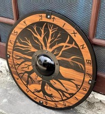 Warrior Wooden Shield Viking