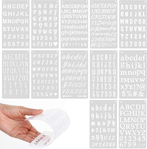 Pcs alphabet number - 12,