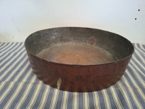 Vintage large copper mixing - large,