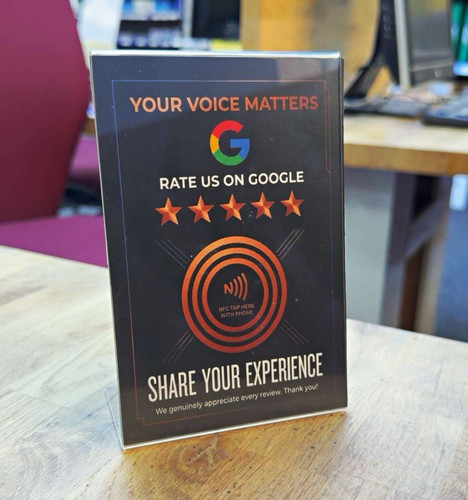Nfc enabled google review - nfc,