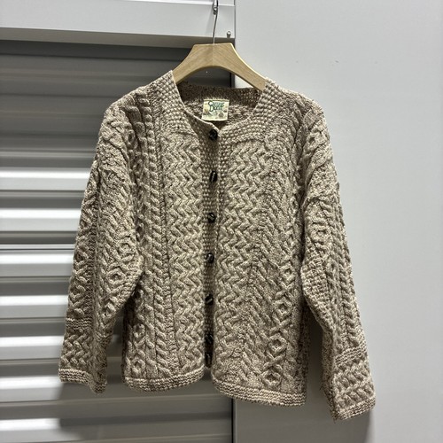 Carraig donn aran cardigan - aran,