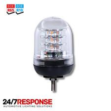 Clear Lens Amber Led Flashing