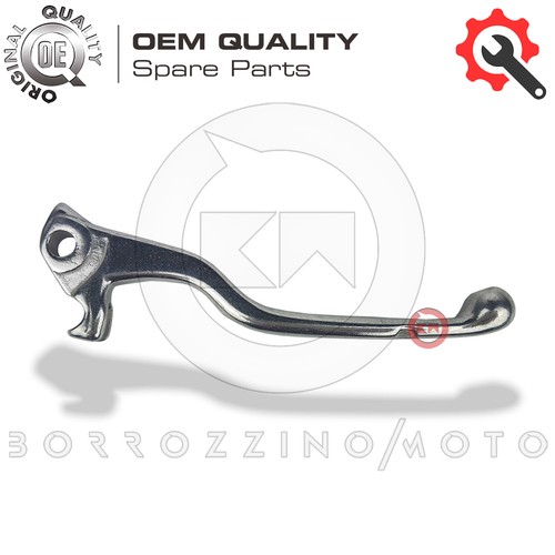 Chrome right brake lever - chrome,