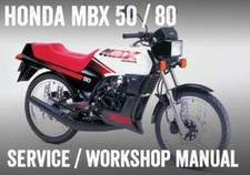 1983-1985 Honda MBX50 MBX80 MBX 50 80 Workshop Service Manual PDF File
