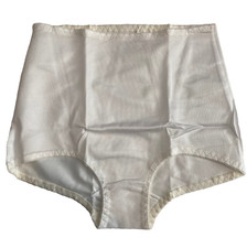 Slim Jim Vintage White Panty Girdle XL 44" - 47" Hips Pantee 1960 - 1970 Briefs