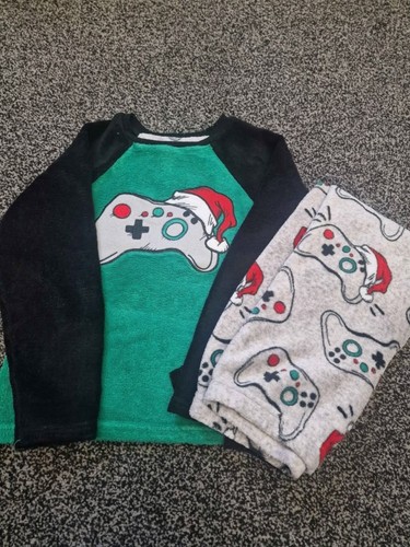 Boys fleece pyjamas - boys,
