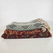 x3 Woven Fringed Boho Blanket