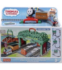 THOMAS & FRIENDS DIECAST TRAIN & TRACK SET KNAPFORD STATION, STORAGE CASE AGE+3